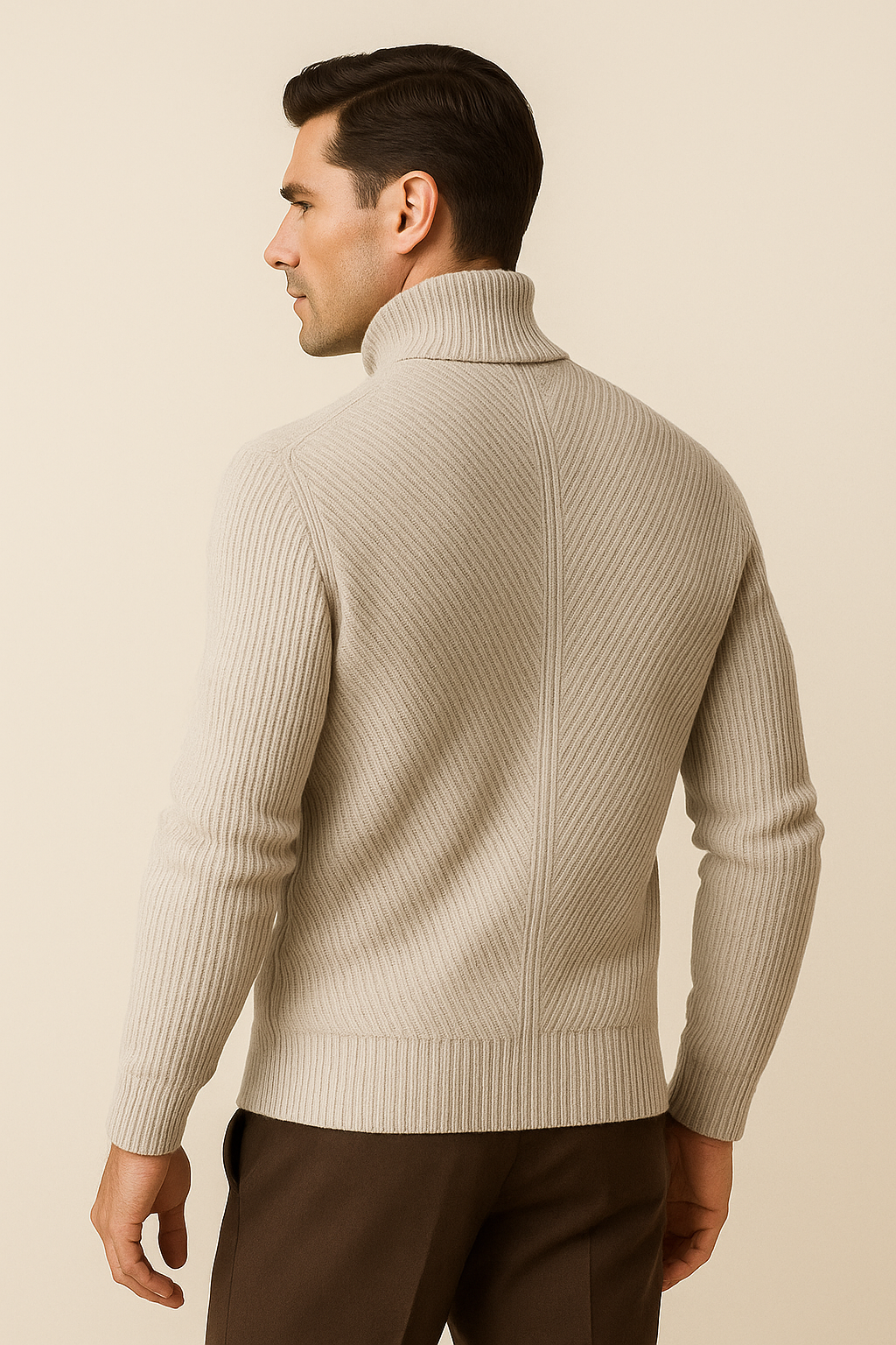 Pull Montari en Laine Mérinos Gris