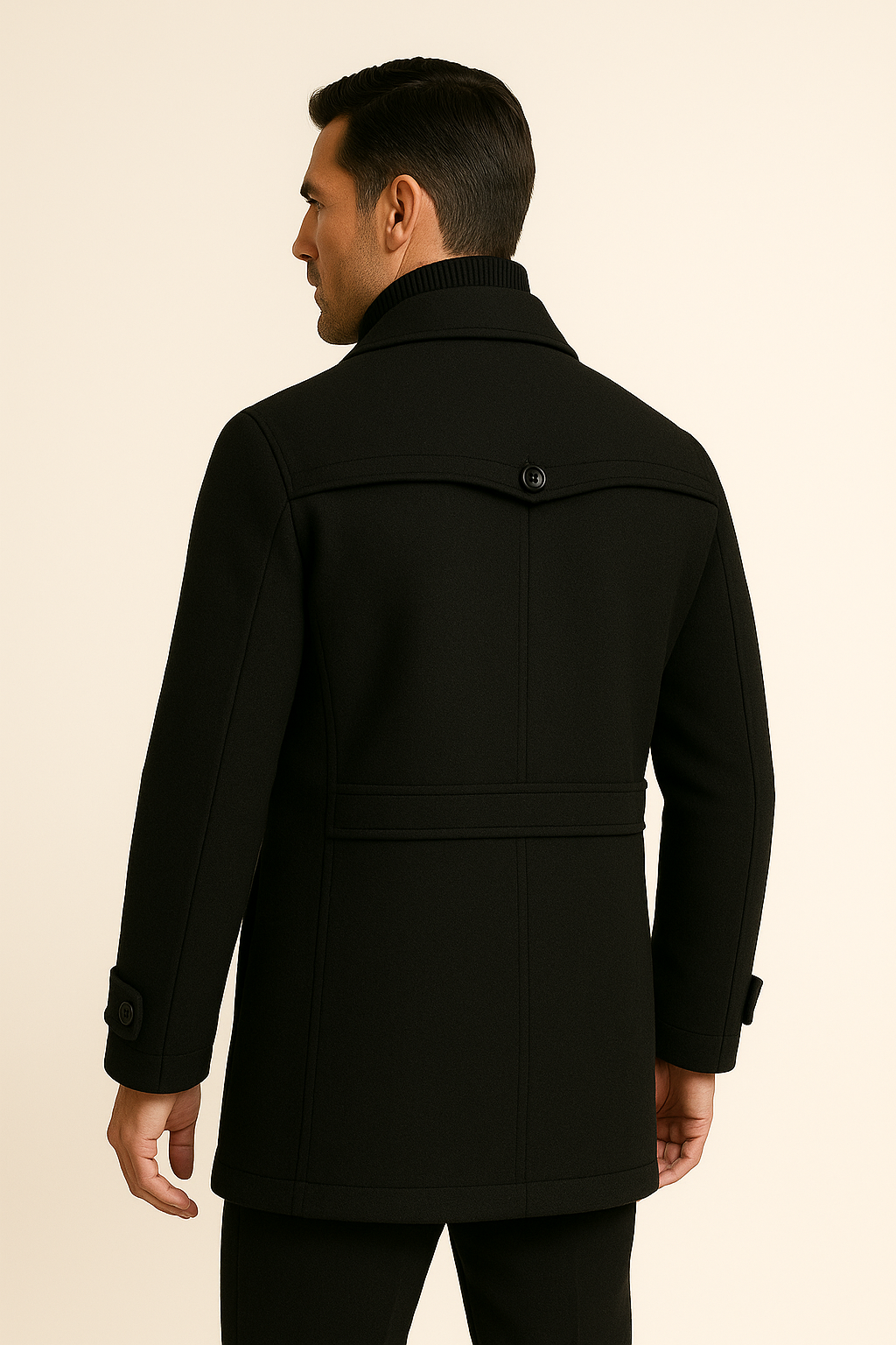 Manteau Melvin Field Noir