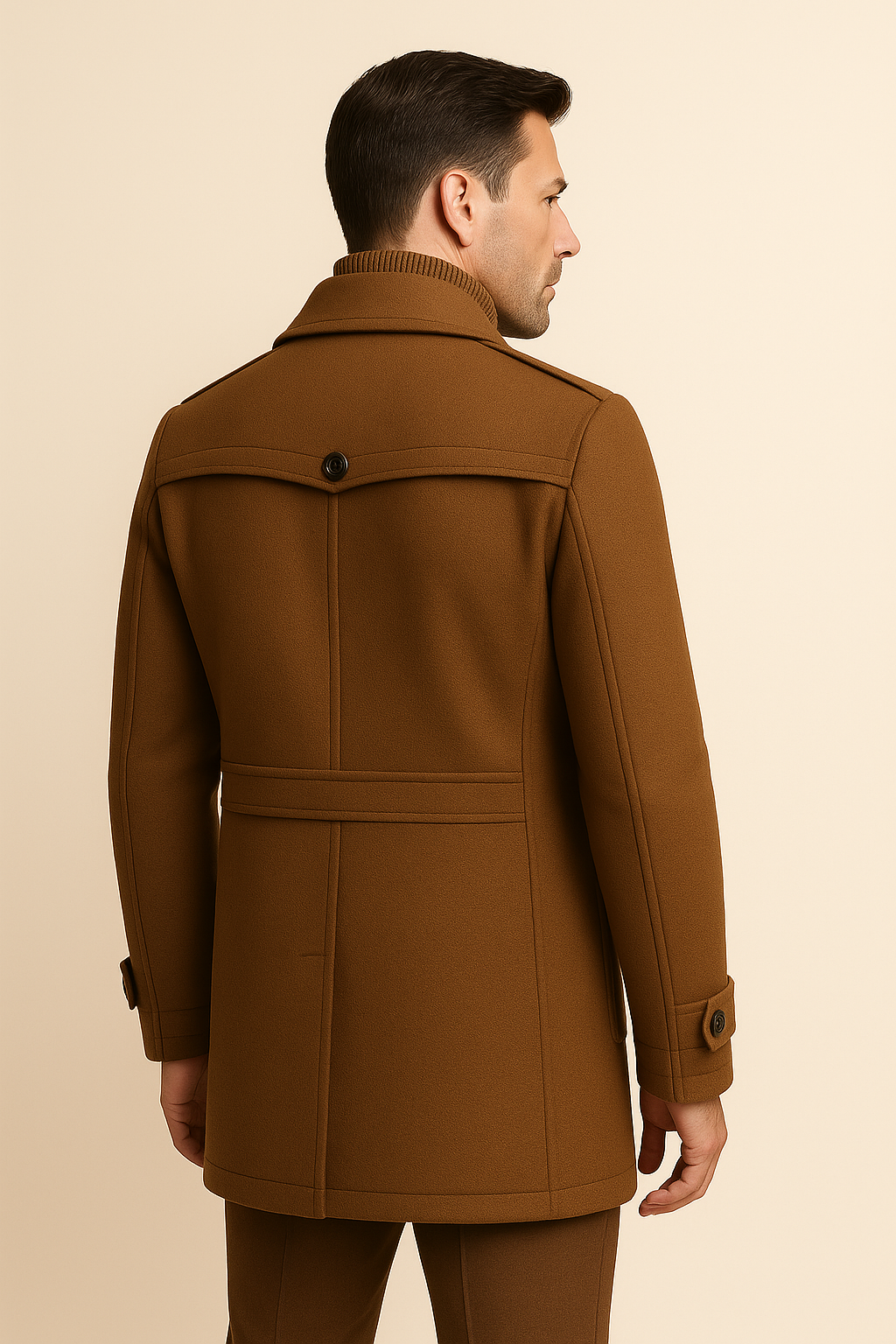 Manteau Melvin Field Orange