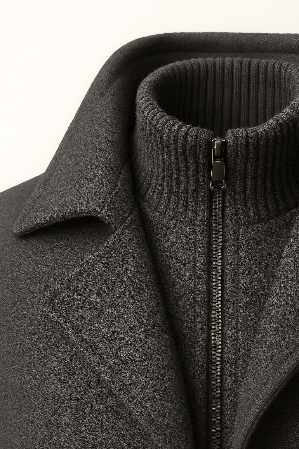 Manteau Melvin Field Gris