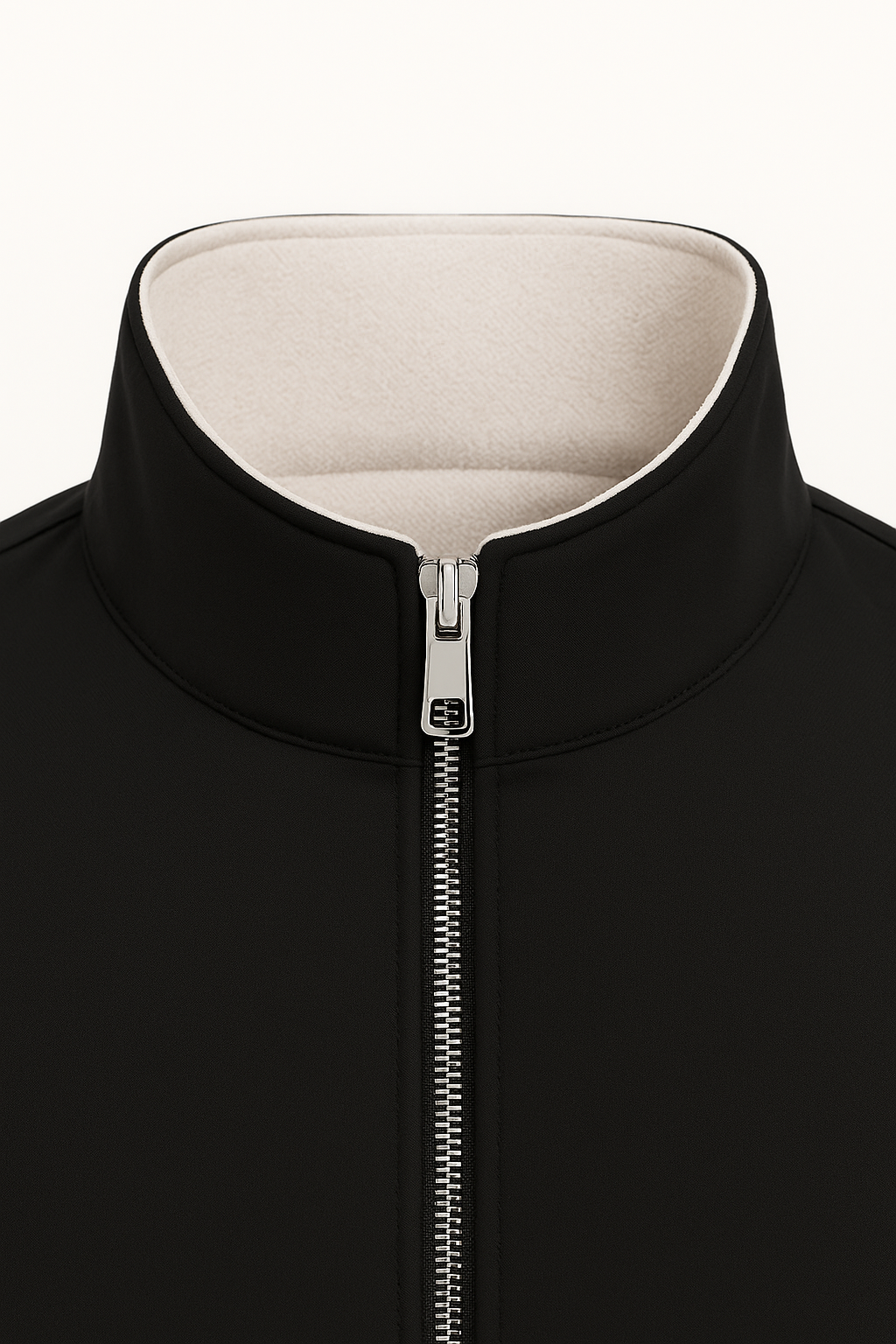 Veste Bomber Réversible Noire