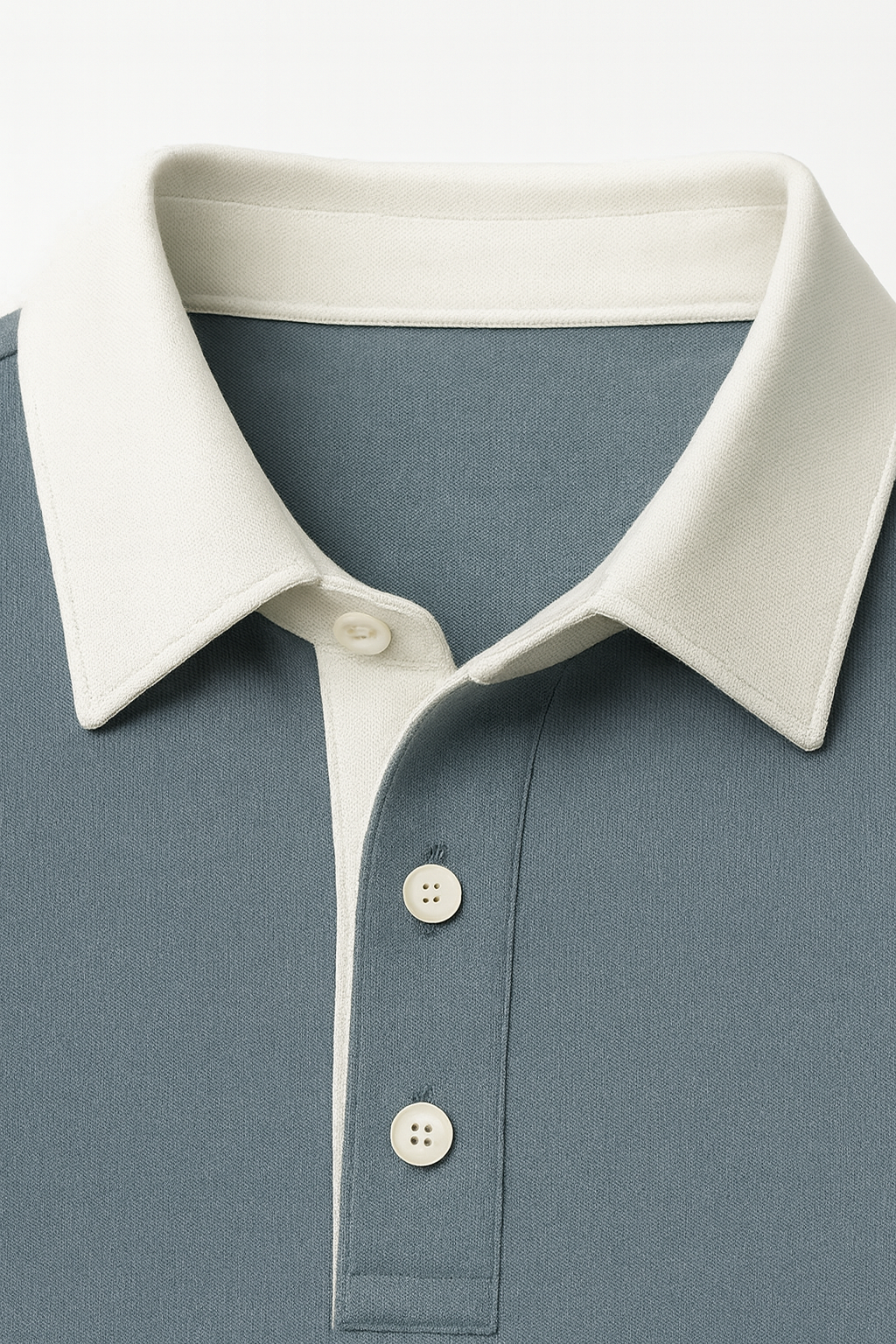 Polo Tricot Cyan