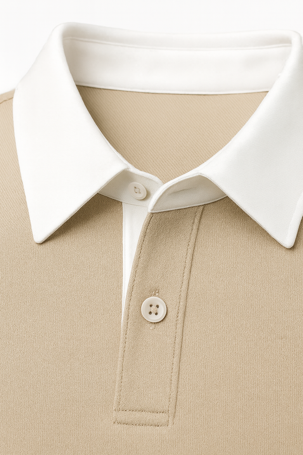 Polo Tricot Beige