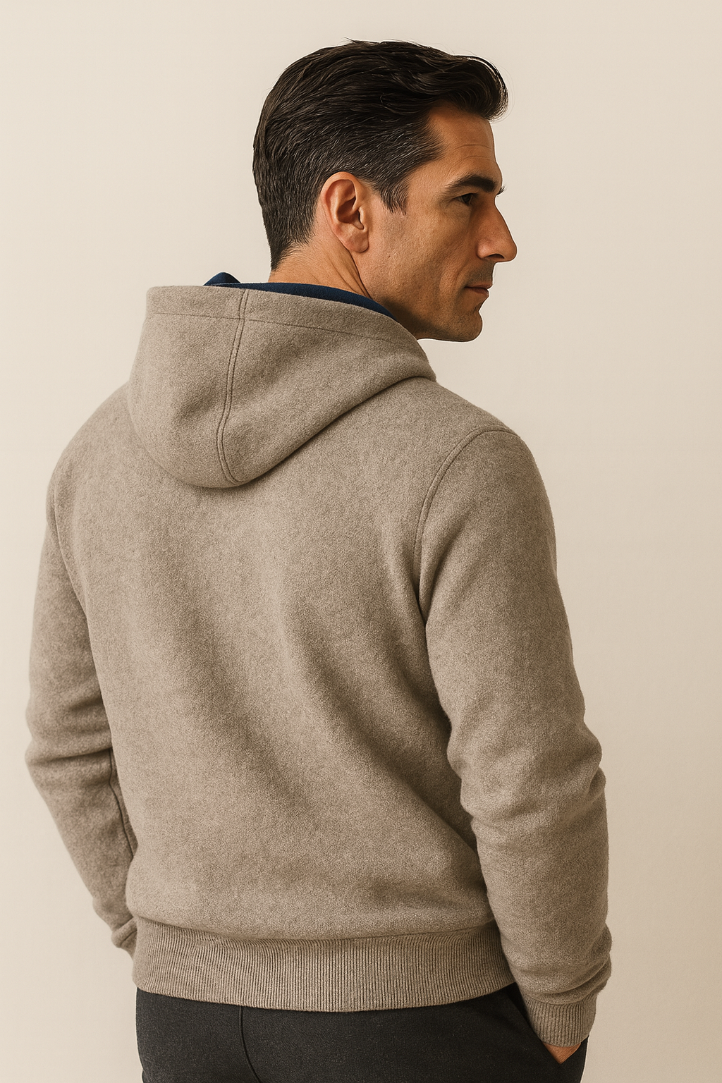 Gilet Zippé Marco Gris