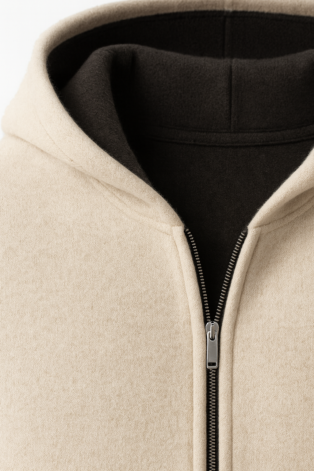 Gilet Zippé Marco Ivoire