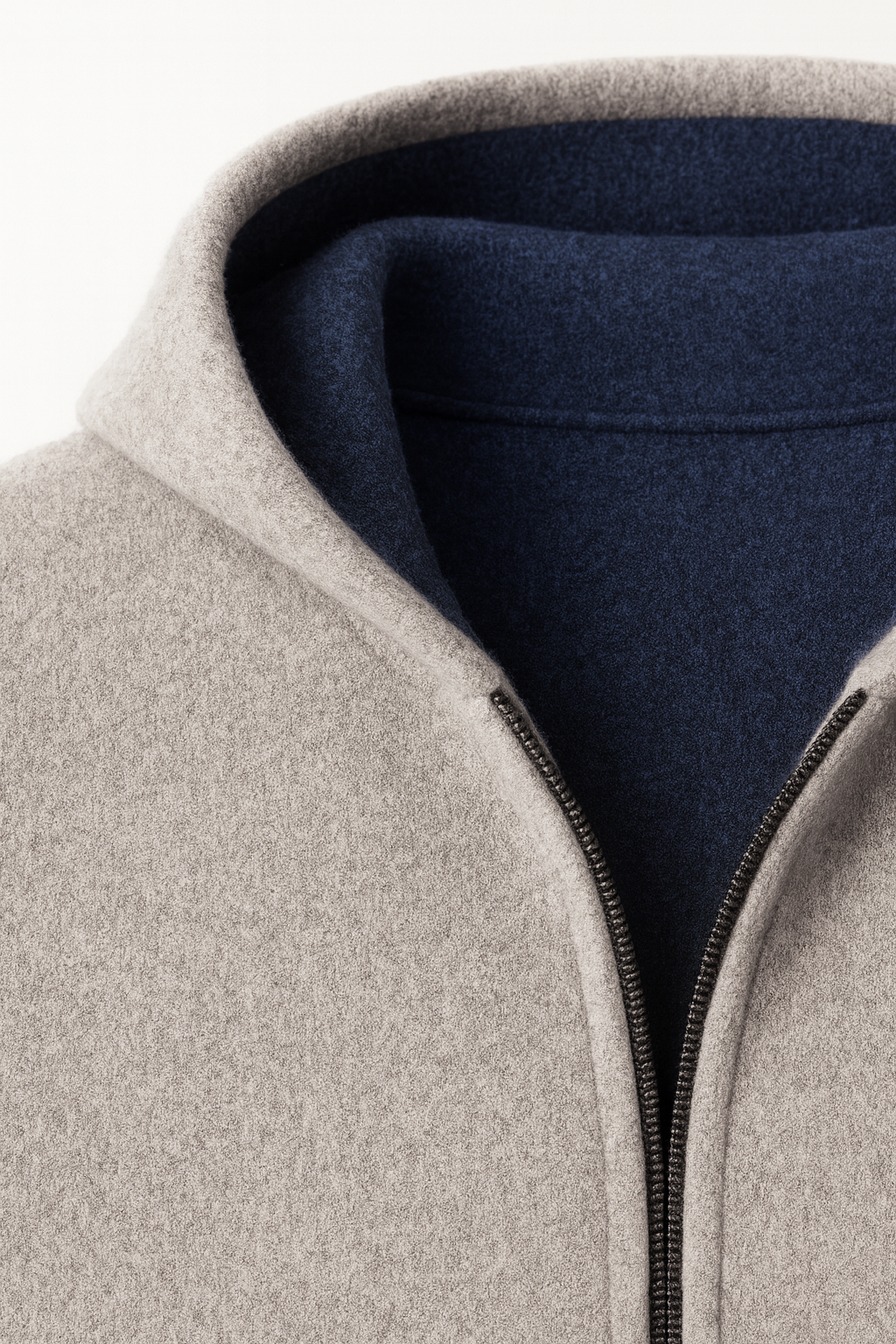 Gilet Zippé Marco Gris