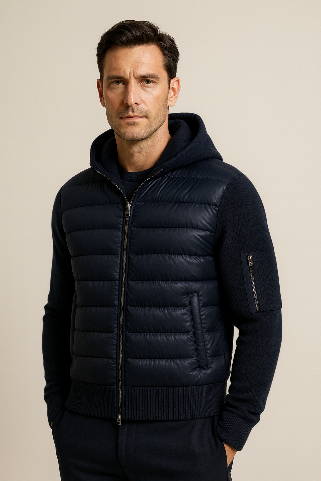 Veste Zip Valmero Marine
