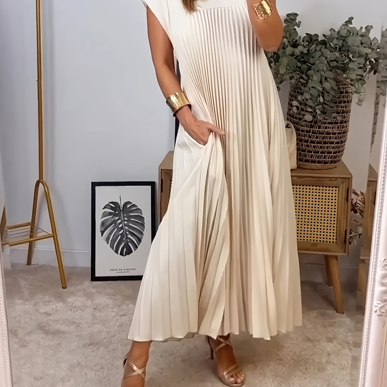 Marchmel | Femme Robe Plissée Fluide