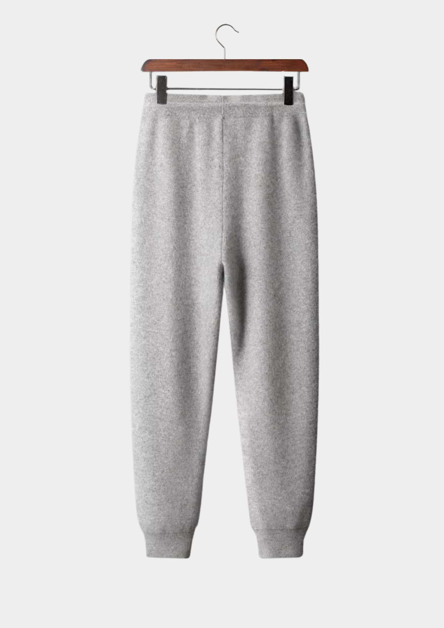 PANTALONI DA TEMPO LIBERO IN PREGIATO CASHMERE
