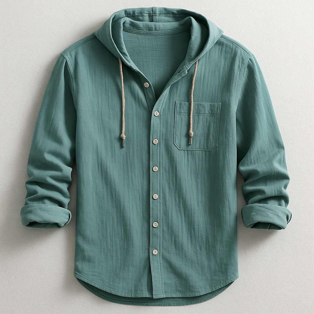 DUMONT LYON™ | CAMICIA DI LUSSO CON CAPPUCCIO