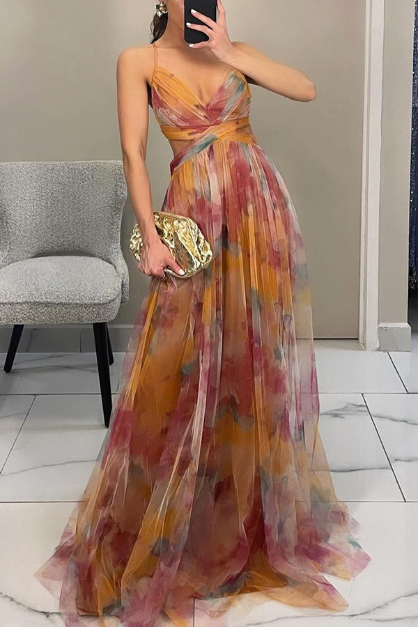 Marchmel | Abito lungo floreale elegante senza sforzo