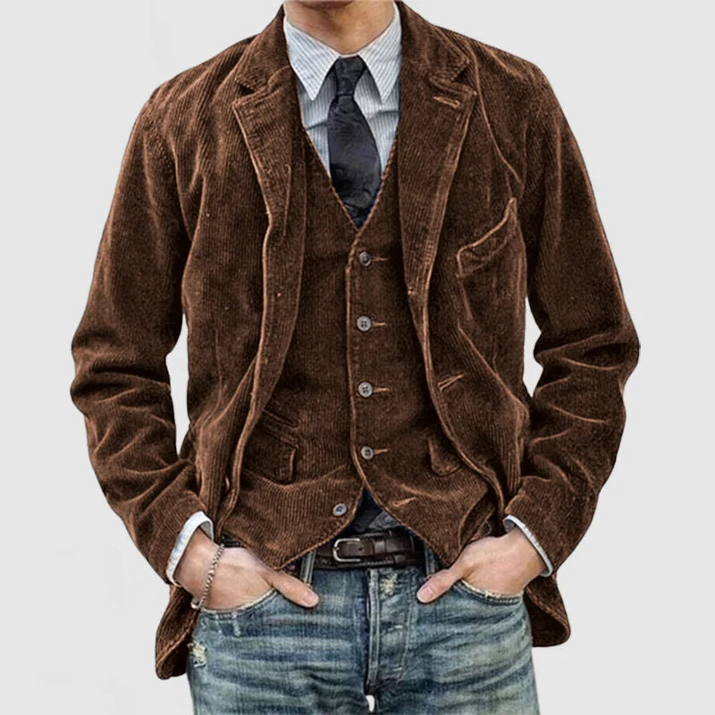 Marchmel | Homme Ensemble Blazer Gilet Vintage