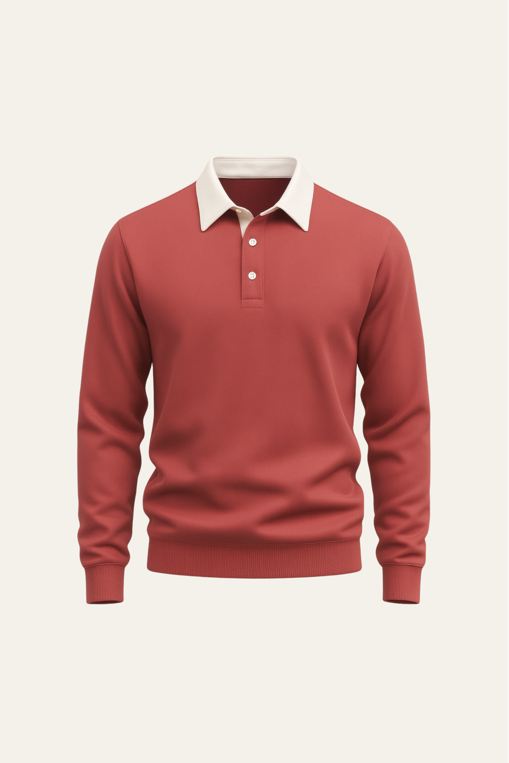 Polo Tricot Rouge