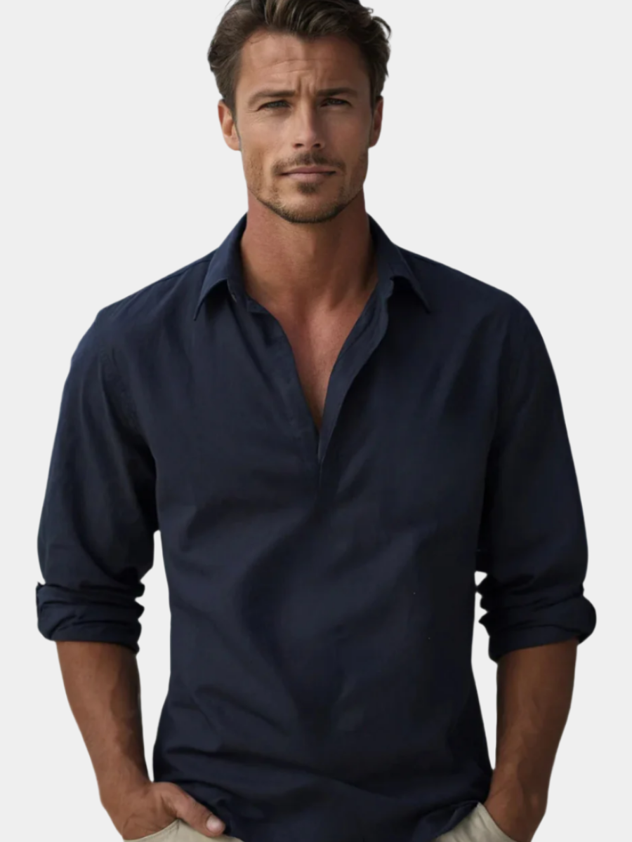 CAMICIA IN COTONE FIORENZO
