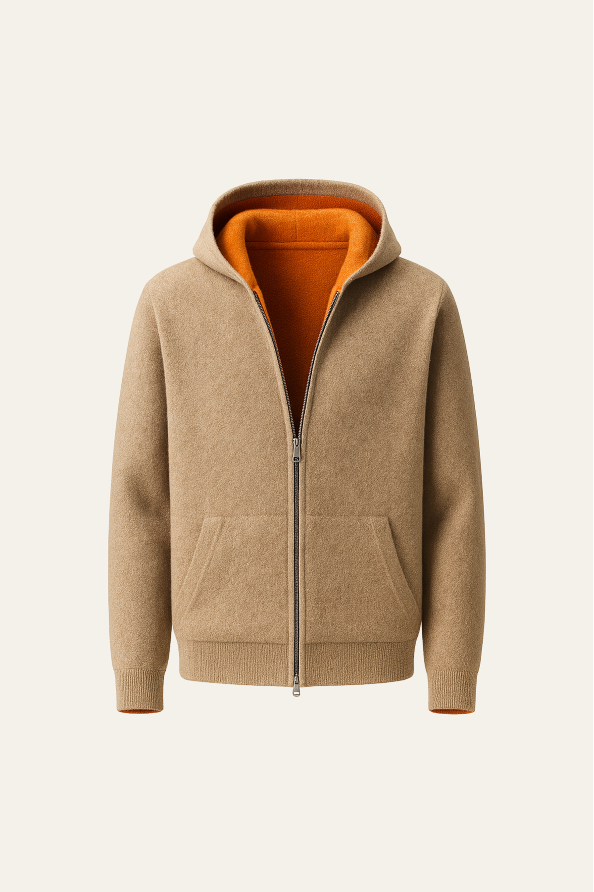 Gilet Zippé Marco Sable