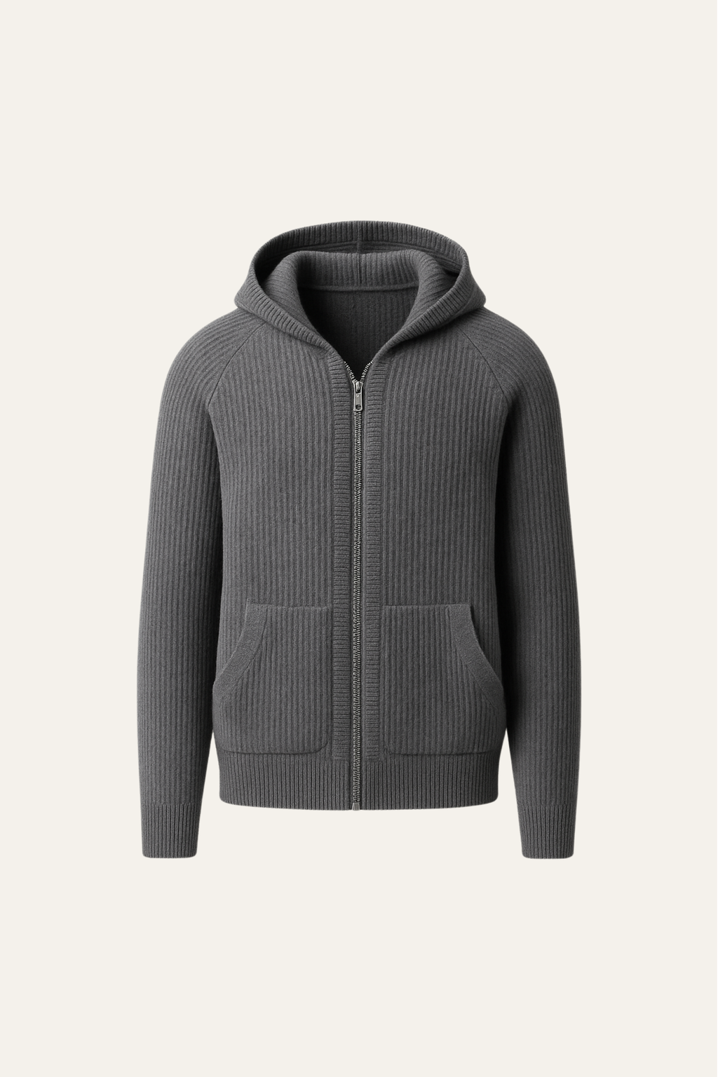 Georgio Pull à Capuche Gris Foncé