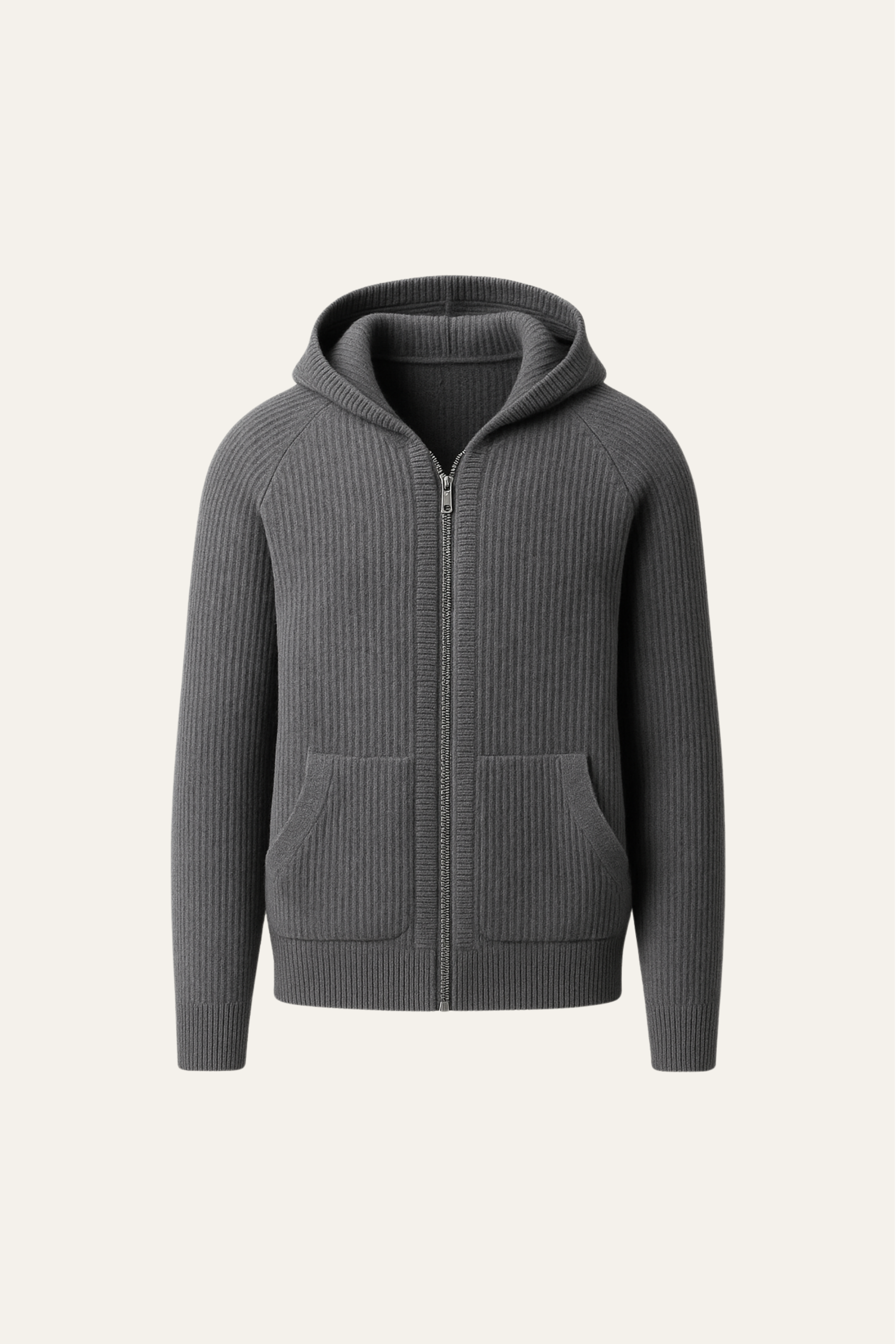Georgio Pull à Capuche Gris Foncé