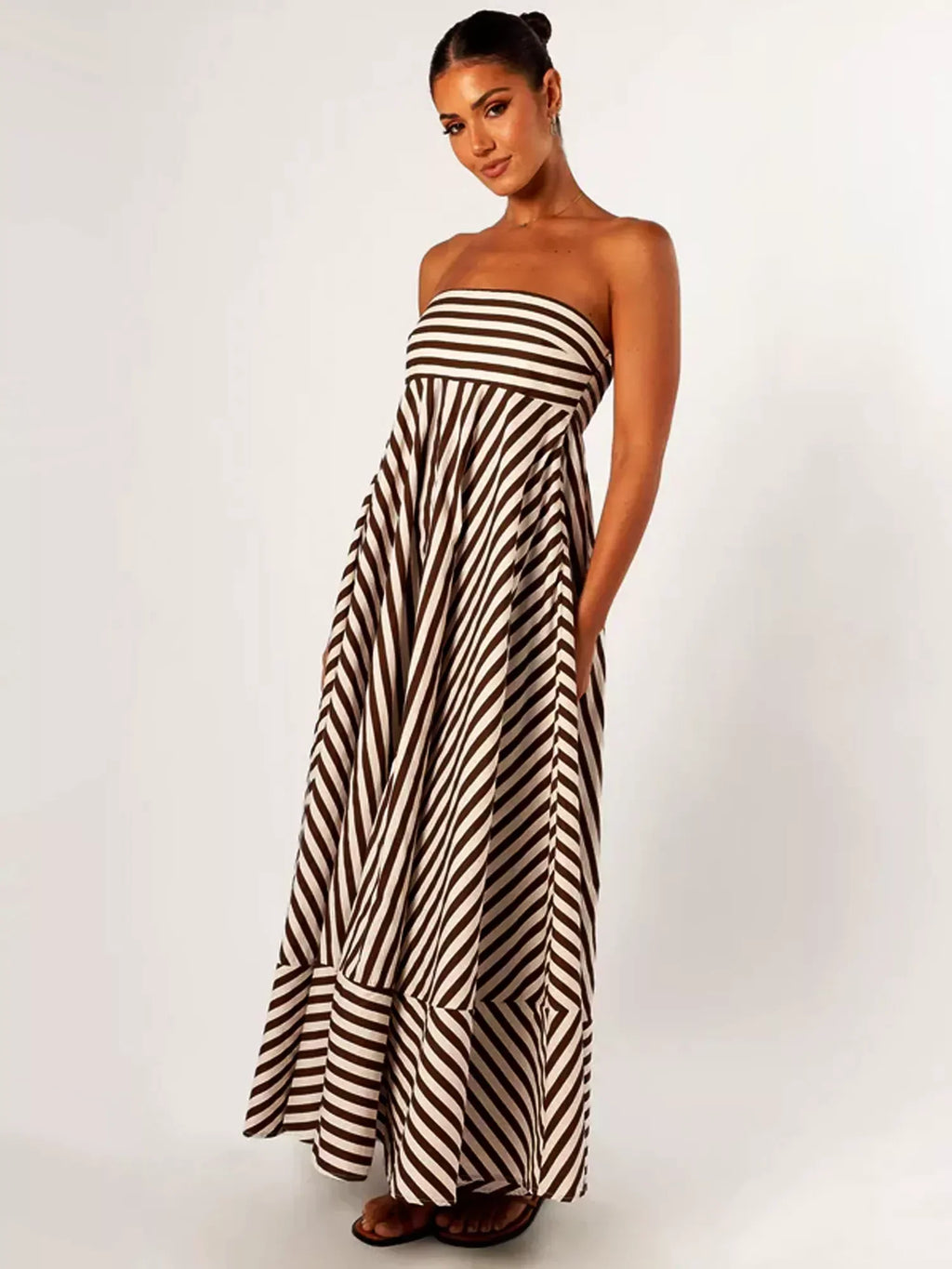 Marchmel | Femme Robe en Satin Fluide