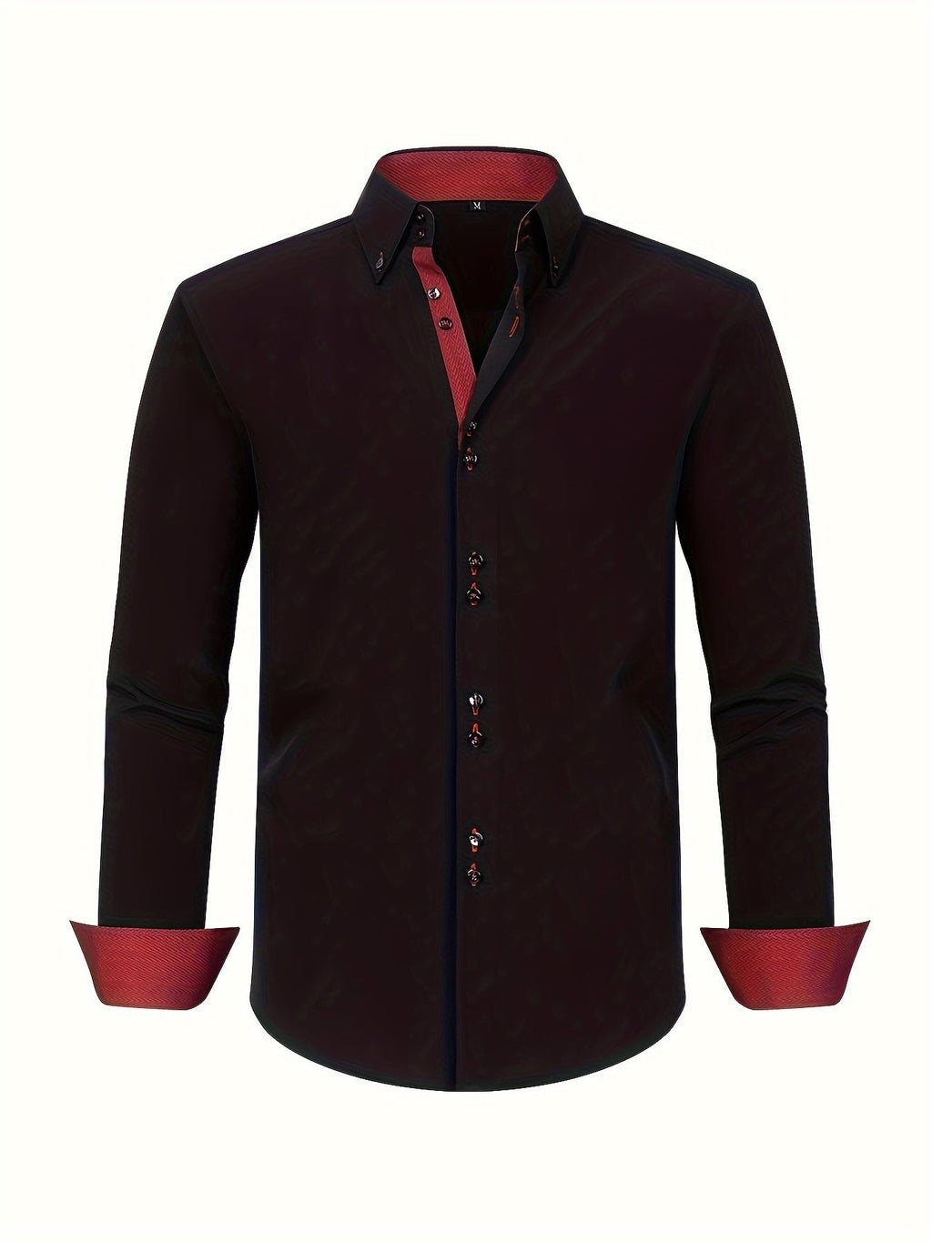 ALBERTO | CAMICIA ELEGANTE LEGGERA CON PARTICOLARI A CONTRASTO