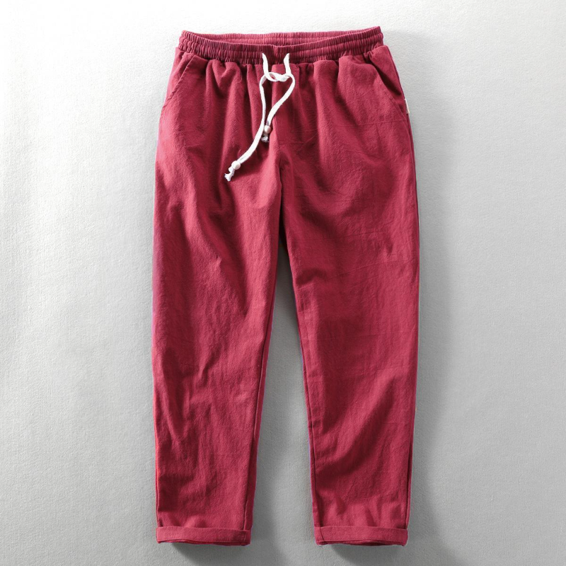 Marchmel | Pantalon En Lin À Coupe Décontractée Pour Homme