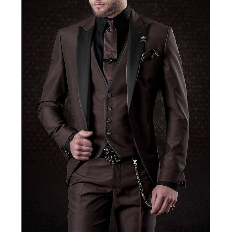 Marchmel | Costume homme 3 pièces revers marqué allure assurée