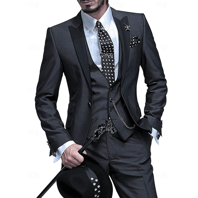 Marchmel | Costume homme 3 pièces revers marqué allure assurée
