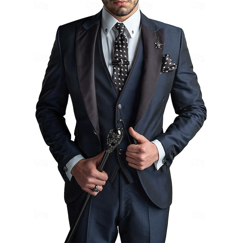 Marchmel | Costume homme 3 pièces revers marqué allure assurée