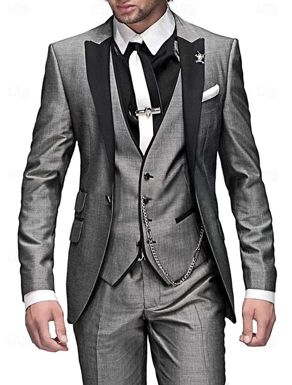 Marchmel | Costume homme 3 pièces revers marqué allure assurée