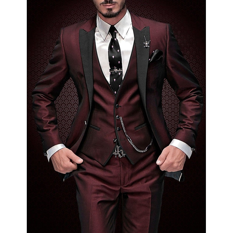 Marchmel | Costume homme 3 pièces revers marqué allure assurée