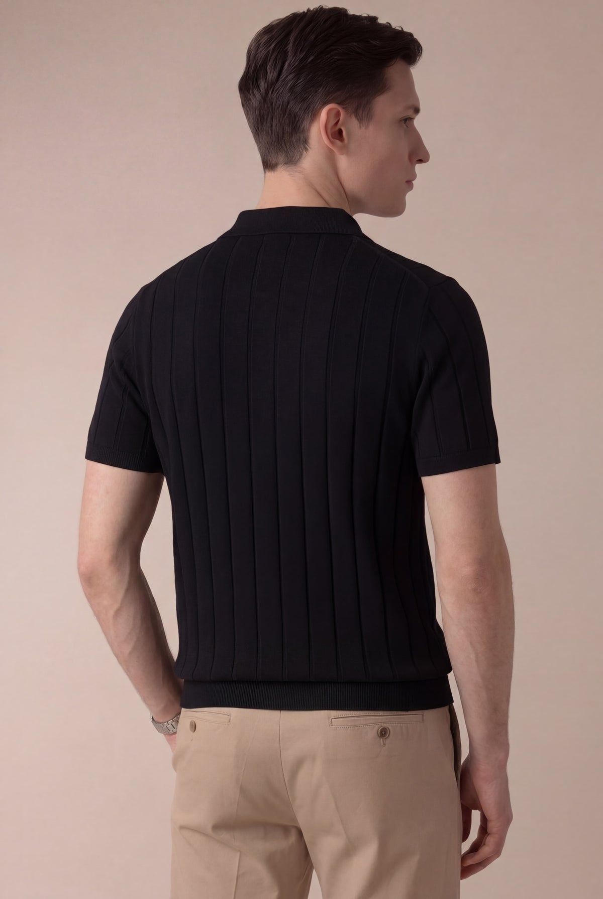 Marchmel | Uomo Polo Venezia Nero