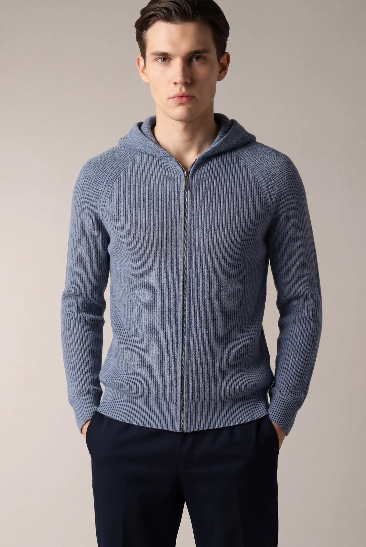 Siro Voyager Zip Up Bleu Clair