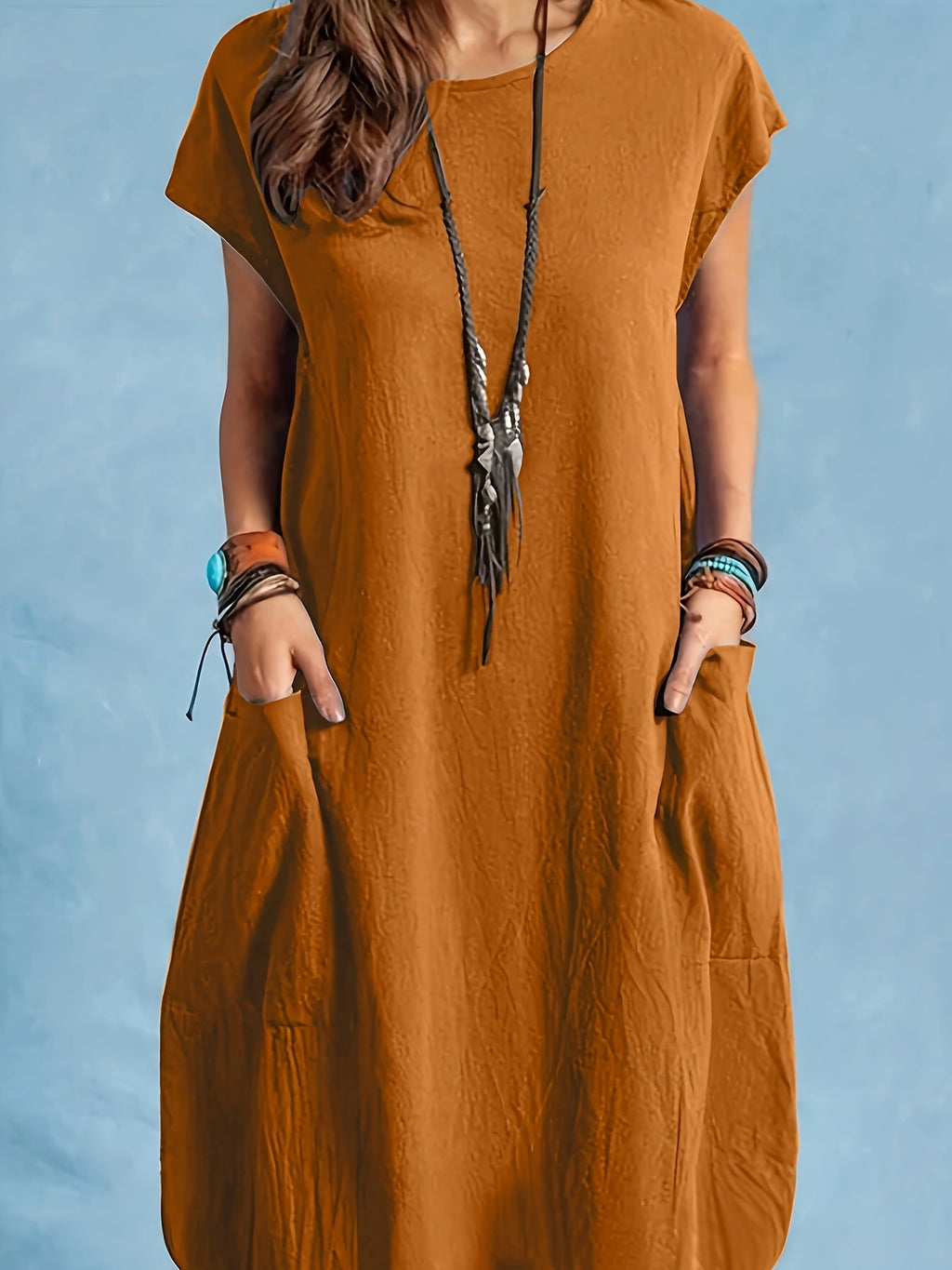 Marchmel | Femme Robe en Crêpe Doux
