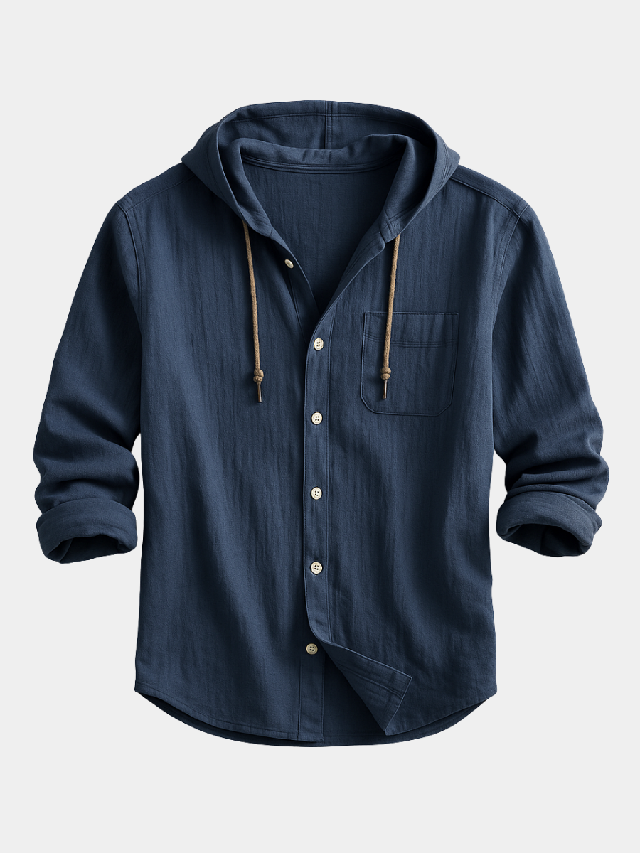 DUMONT LYON™ | CAMICIA DI LUSSO CON CAPPUCCIO
