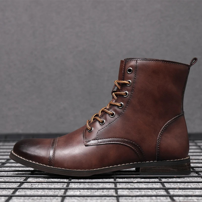Marchmel | BOTTES DE VILLE BRUNIES POUR HOMME