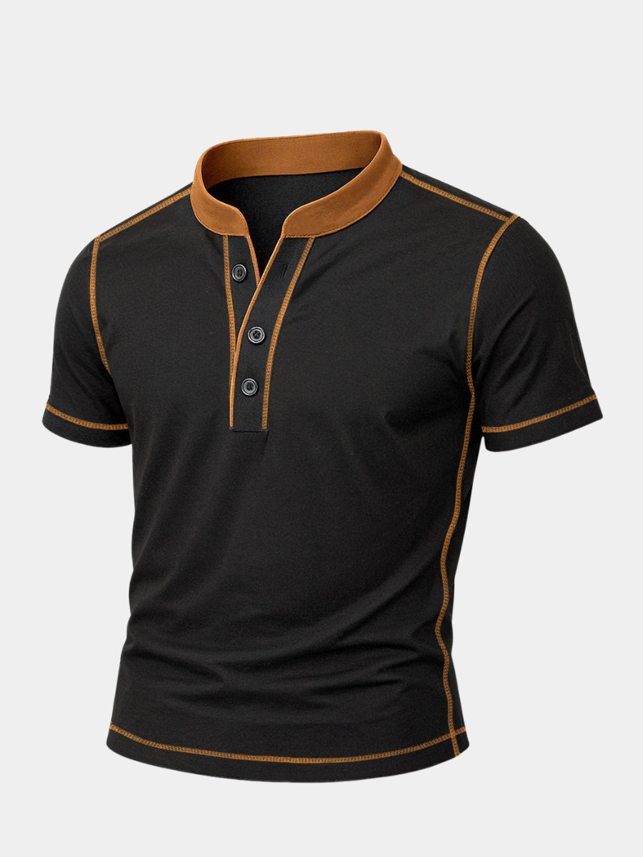 Marchmel | CHEMISE HENLEY AVEC BORD EMBER