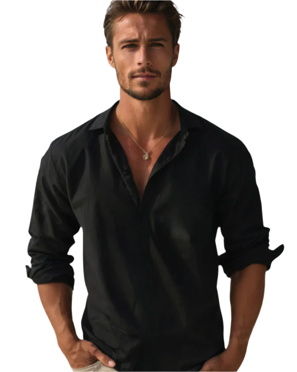 CAMICIA IN COTONE FIORENZO