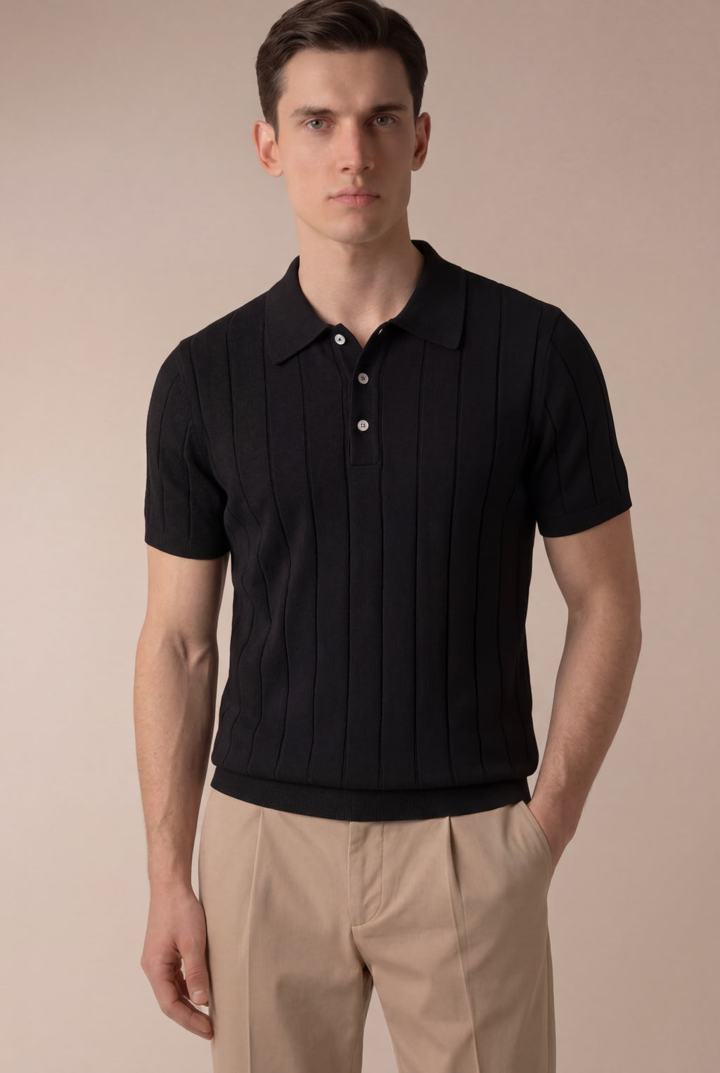 Marchmel | Uomo Polo Venezia Nero