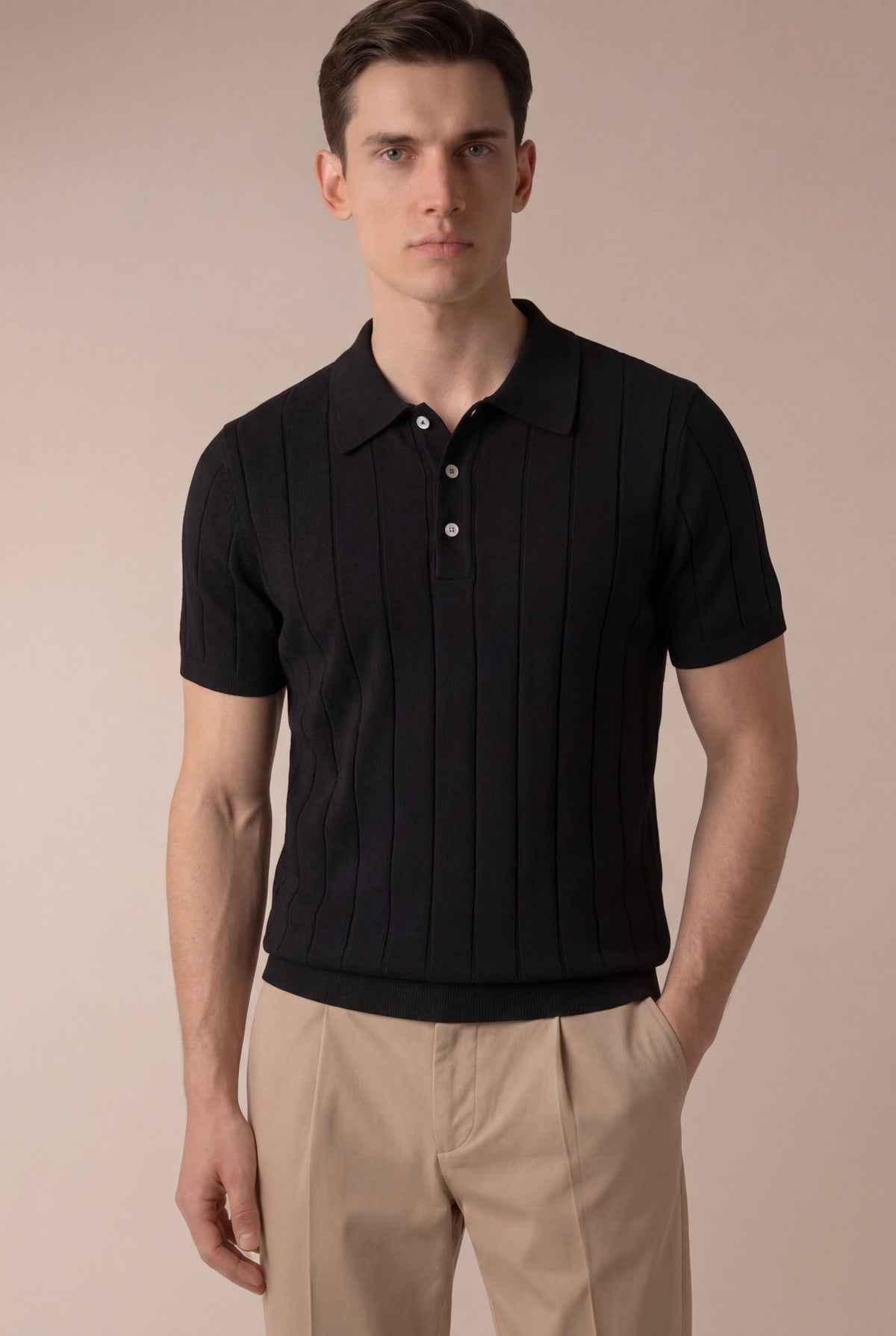 Marchmel | Uomo Polo Venezia Nero