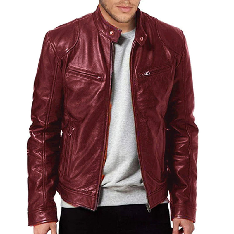 Marchmel | Homme Veste en Cuir Premium