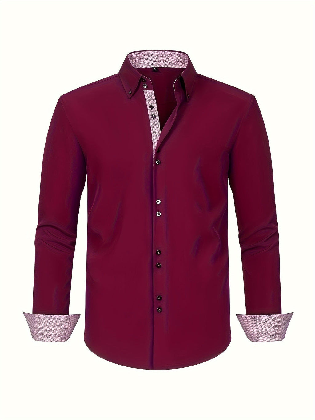 ALBERTO | CAMICIA ELEGANTE LEGGERA CON PARTICOLARI A CONTRASTO