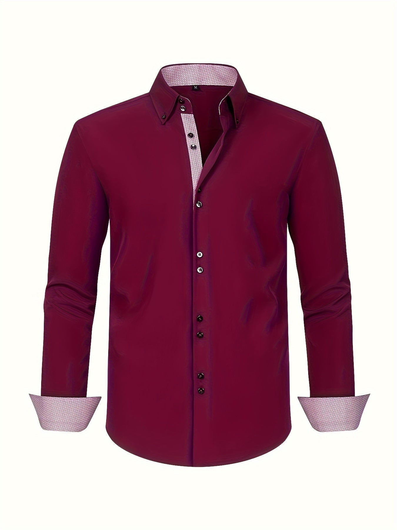 ALBERTO | CAMICIA ELEGANTE LEGGERA CON PARTICOLARI A CONTRASTO