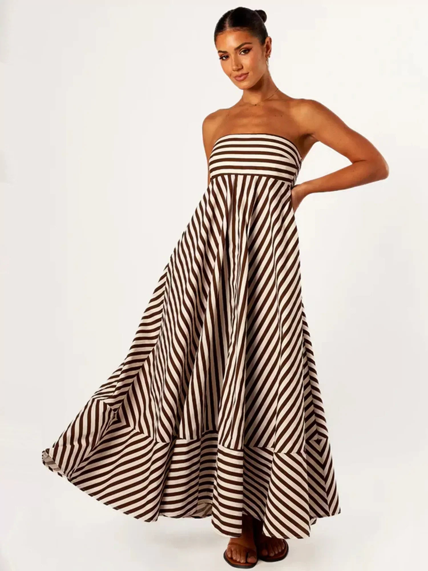 Marchmel | Femme Robe en Satin Fluide