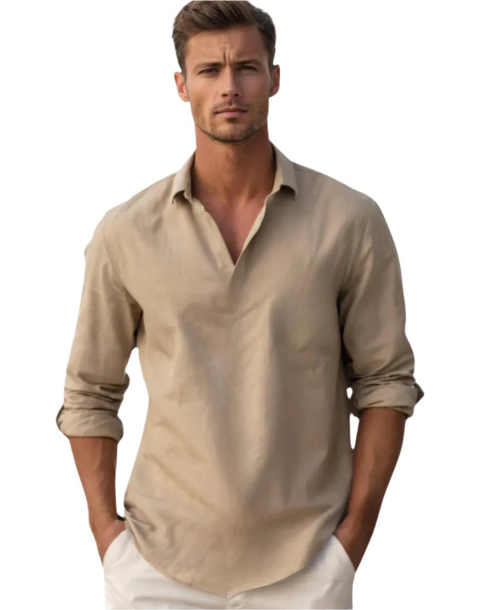 CAMICIA IN COTONE FIORENZO