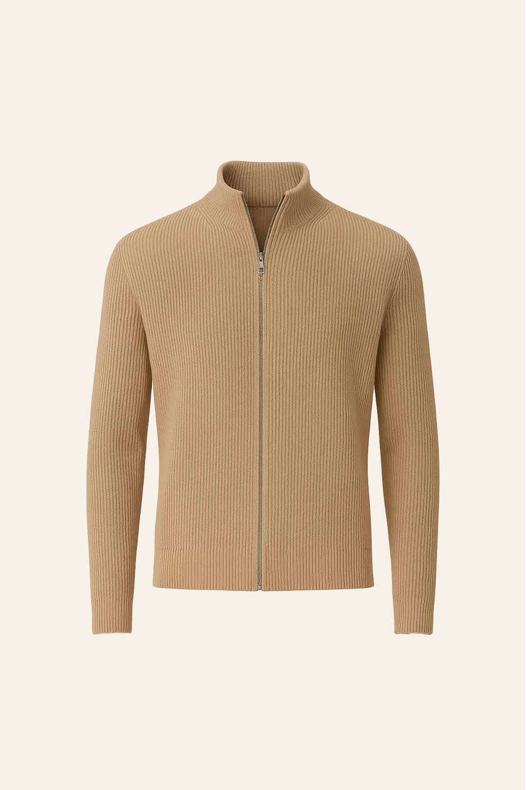 Cardigan en Cachemire Nobile Kaki