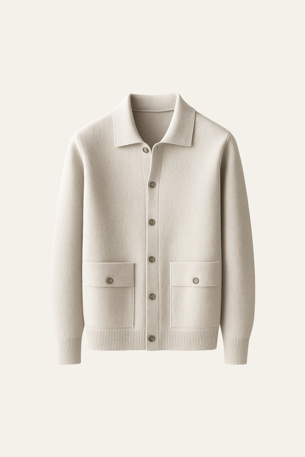 Cardigan en Cachemire Calogero Ivoire