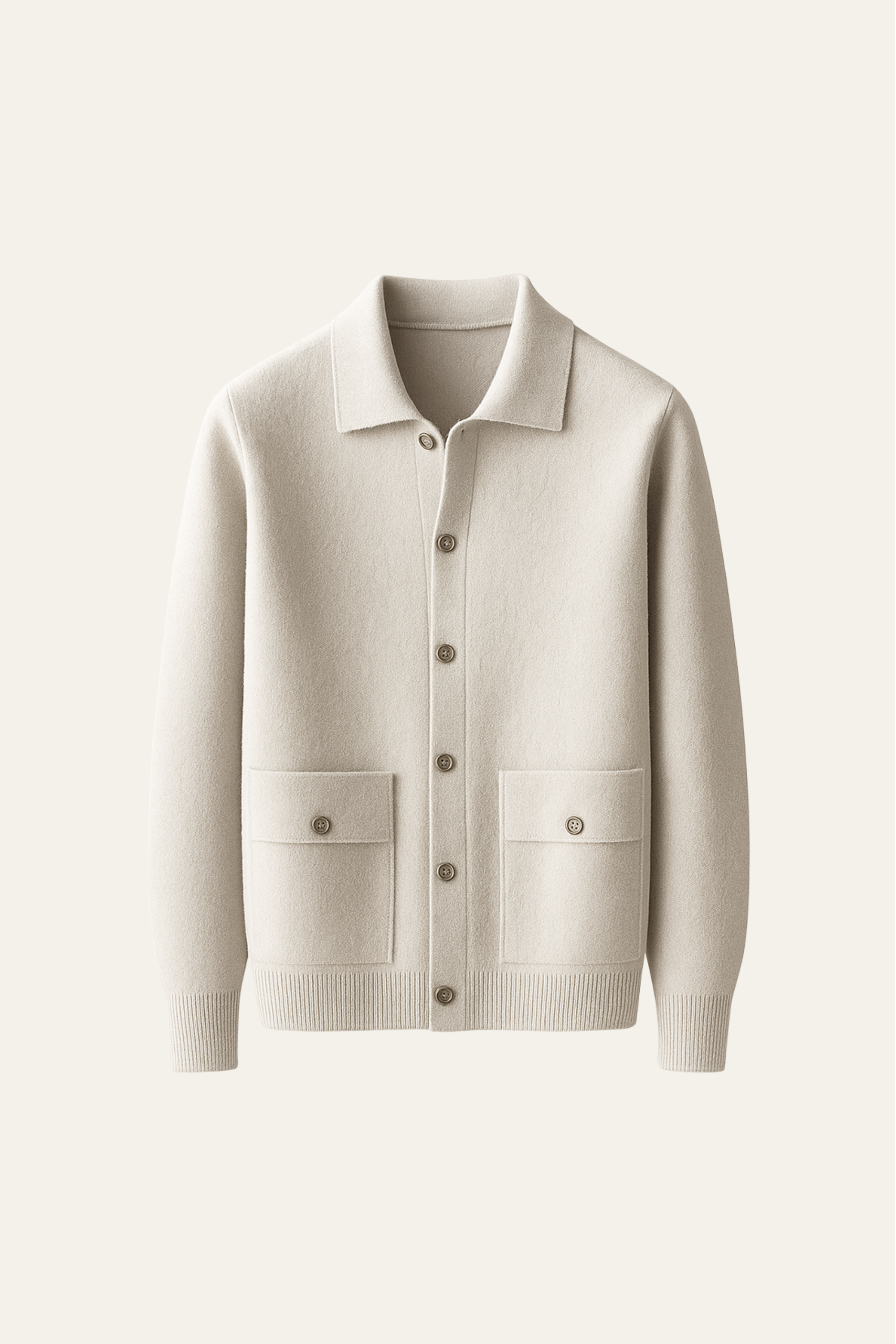 Cardigan en Cachemire Calogero Ivoire