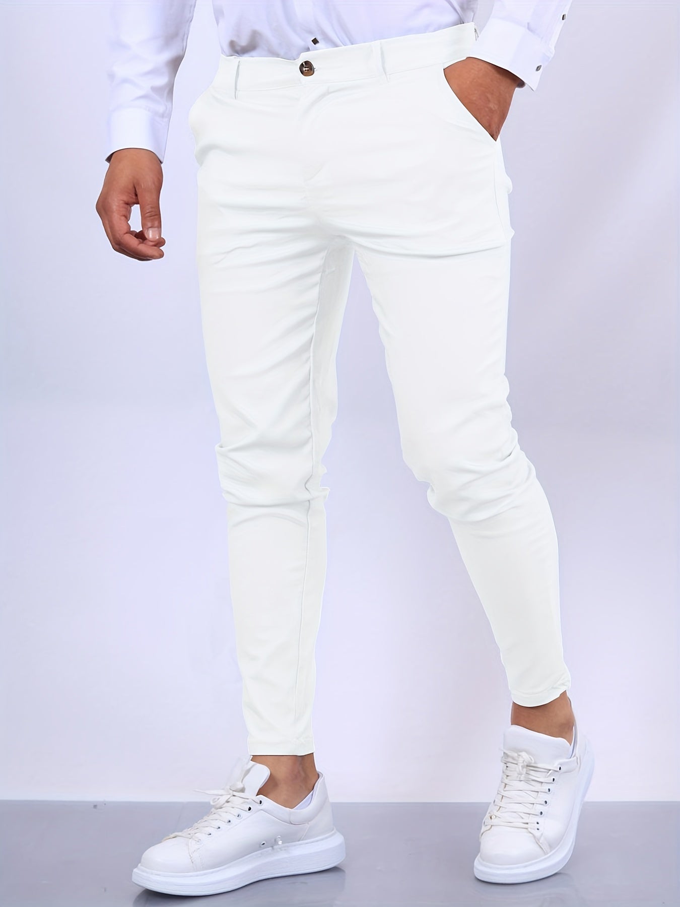 Marchmel | Uomo Pantalone Invernale Taglio Skinny Stretch Premium