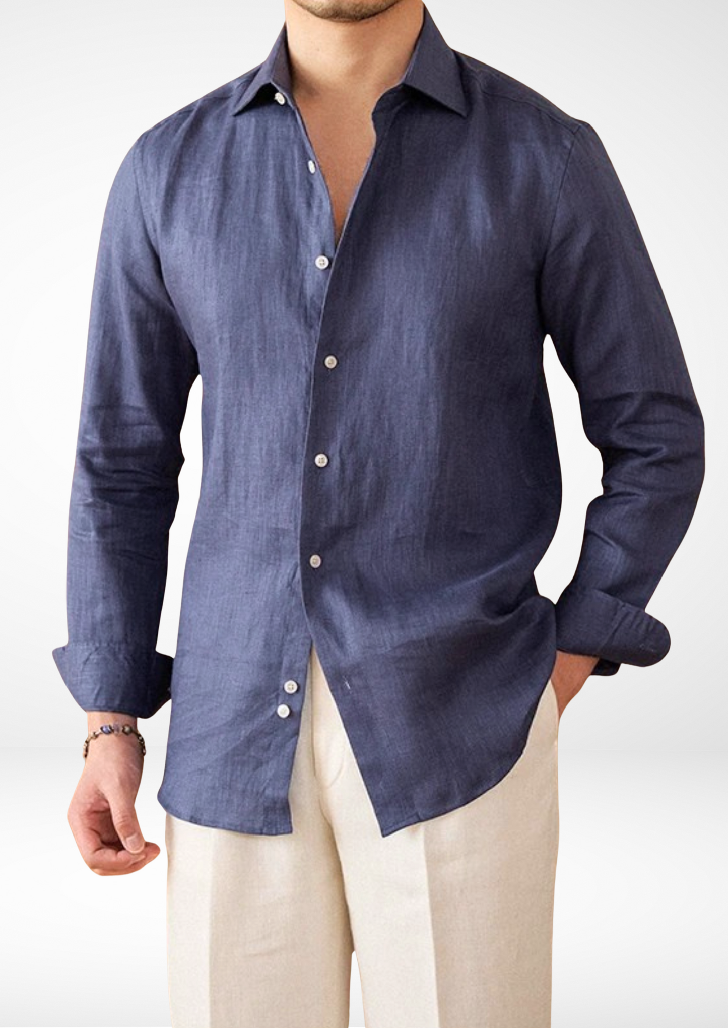 Marchmel | CHEMISE CÔTIÈRE PORTOFINO - Bleu