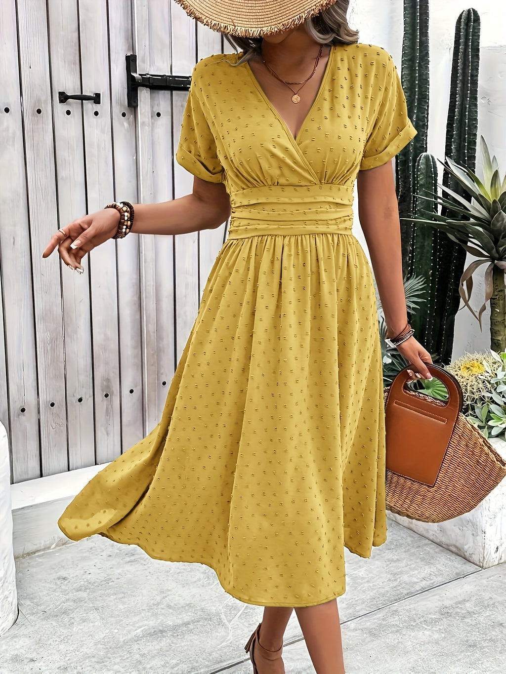 Marchmel | Femme Robe midi évasée douce