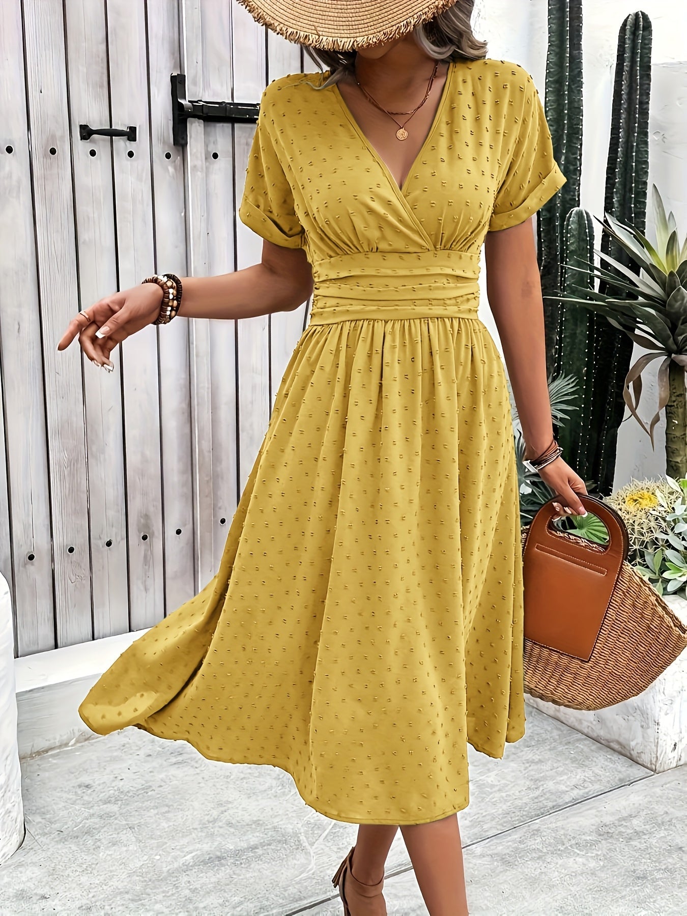 Marchmel | Femme Robe midi évasée douce